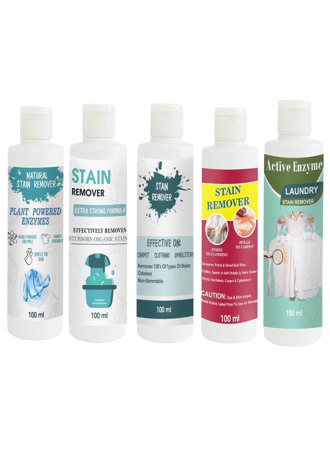 مجموعة مزيلات بقع توفوس: مزيل بقع القميص، والدمية، والسماء، والأحمر، والفستق | محلول تنظيف متعدد الأسطح للملابس والأقمشة والمفروشات (100 غرام لكل عبوة) - Image 1